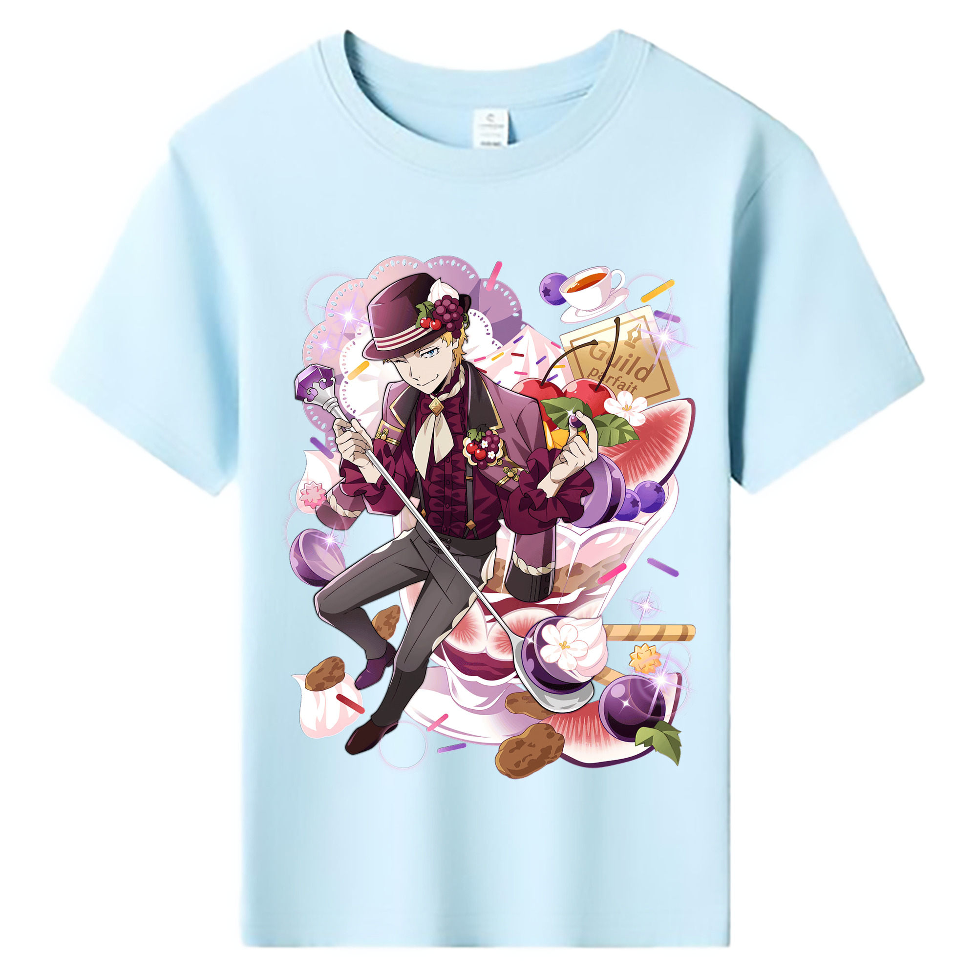 （画像用） 文豪ストレイドッグス Bungo Stray Dogs 綿100％キッズTシャツ（フロントプリント）